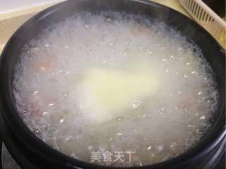 鸡丝青菜粥的做法步骤：6