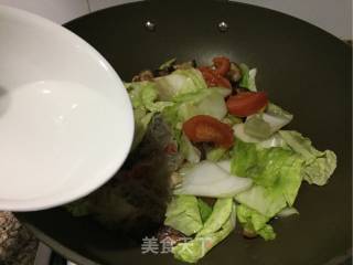 五花肉白菜煲的做法步骤：8