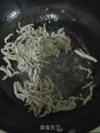 芸豆炒肉丝的做法步骤：4