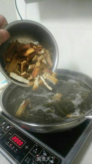 豆腐丸子什锦汤的做法步骤：11