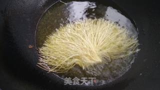孔雀开屏干脆面的做法步骤：4