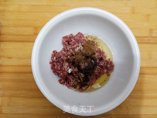 咖喱油酥牛肉烧饼的做法步骤：7