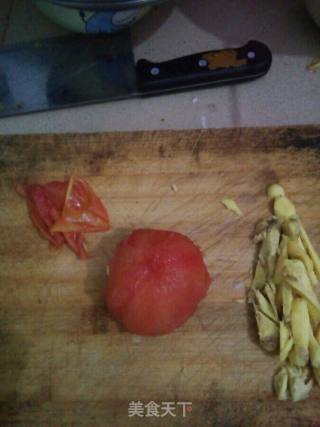 一碗冬日的肉丸汤~~~番茄肉丸汤的做法步骤：3
