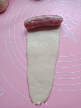美味的香肠面包的做法步骤：4