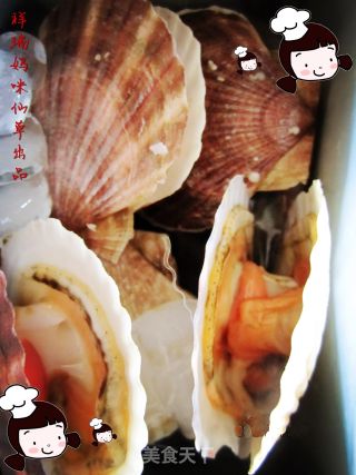 仙草阁私房菜（虾兵蟹将）--腊月十五解馋蒜蓉扇贝的做法步骤：1