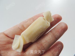 炼乳香蕉糖果的做法步骤：6
