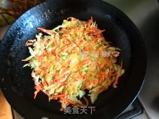 胡萝卜土豆饼的做法步骤：6