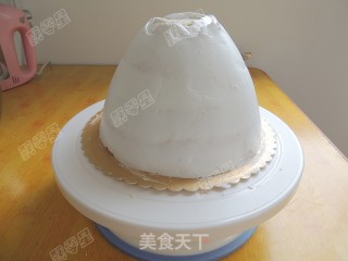 芭比娃娃蛋糕的做法步骤：25