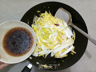 娃娃菜粉丝炖牛肉的做法步骤：5