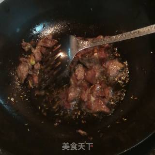 孜然牛肉的做法步骤：5