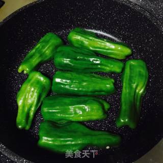 酿辣椒的做法步骤：7