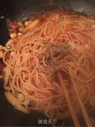 海鲜意面的做法步骤：19