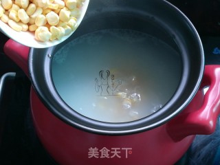 玉米肉末粥的做法步骤：6
