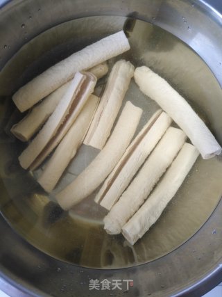 醸豆笋的做法步骤：1