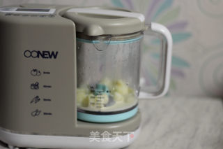 蓝莓山药泥的做法步骤：4