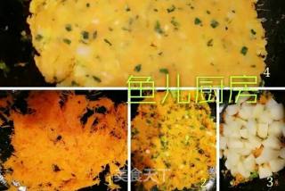 胡萝卜香葱土豆小丸子──“鱼儿厨房”私房菜的做法步骤：3