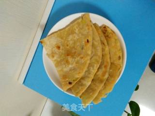 “ 妈妈的味道 ”葱花油饼的做法步骤：9