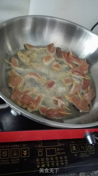 牙签肉的做法步骤：6