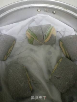 玩儿面之彩色馒头的做法步骤：11