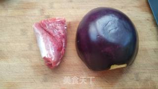 老醋肉末茄子的做法步骤：1