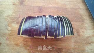老醋肉末茄子的做法步骤：2