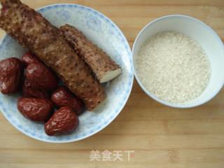 红枣山药粥的做法步骤：1