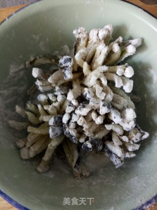 菊花茄子的做法步骤：5