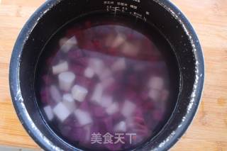 山药紫薯粥的做法步骤：5