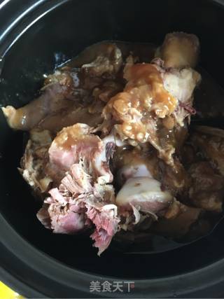 肘子肉拌黄瓜的做法步骤：2