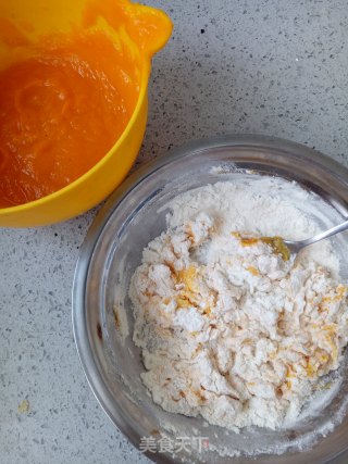 胡萝卜宝宝面片的做法步骤：5