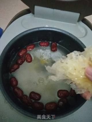 银耳红枣粥的做法步骤：6