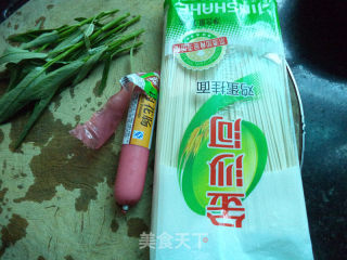 青菜面的做法步骤：1