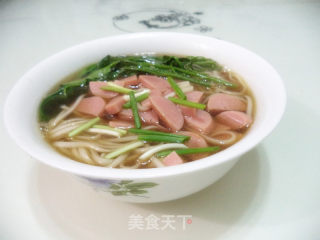 青菜面的做法步骤：10