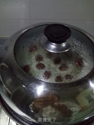 小青蛙糯米豆沙饼的做法步骤：16