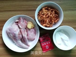 虫草花枸杞兔肉汤的做法步骤：1