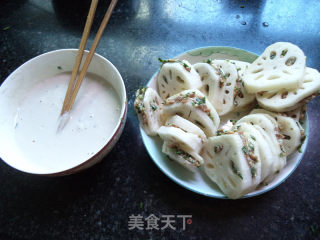炸藕盒的做法步骤：5