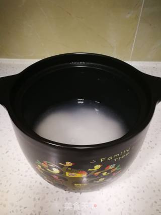 青菜瘦肉粥的做法步骤：1