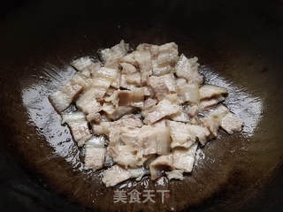 蒜苗回锅肉的做法步骤：4