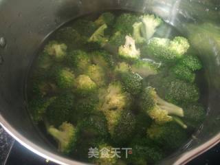 素炒西蓝花的做法步骤：3