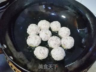 肉末豆腐圆子的做法步骤：6