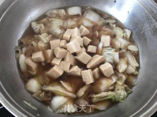 冻豆腐炖白菜的做法步骤：8