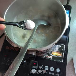 皮蛋瘦肉粥的做法步骤：7