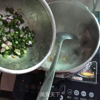 皮蛋瘦肉粥的做法步骤：8