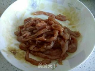 豆角炒肉丝的做法步骤：5