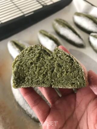 青汁海苔面包的做法步骤：19