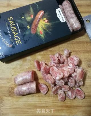 香肠香菇烧麦的做法步骤：6
