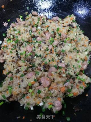 香肠香菇烧麦的做法步骤：14