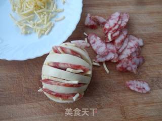 香烤风琴馒头的做法步骤：4