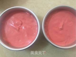 红丝绒戚风流心蛋糕的做法步骤：12