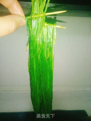 烤韭菜的做法步骤：3